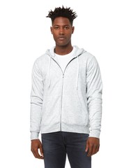 Bella + Canvas Unisex Poly-Cotton Fleece Full-Zip Hoodie