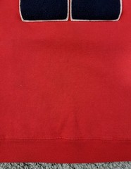 Vintage Tommy Hilfiger Sweatshirt Men’s Size Large Red Crewneck Pullover 90s