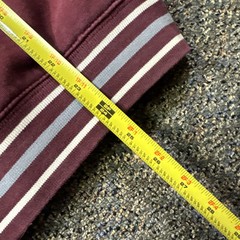 Vintage Triple Five Soul Red Zip Up Hoodie M Faded RARE Details