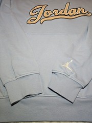 Jordan Flight MVP Fleece Pullover Hoodie Men’s Large Blue Gray Jumpman