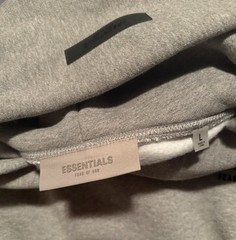 Essentials Fear Of God Dark Oatmeal SS22 NEW WITH TAGS SIZE L Dark Gray Color