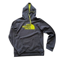 The North Face Pullover Hooded Sweatshirt Men’s Gray Running Sports Walking