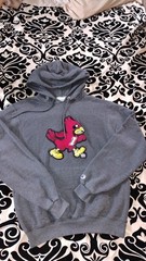 Champion Hoodie featuring Iowa State University’s famous “Walking Cy” cardinal.