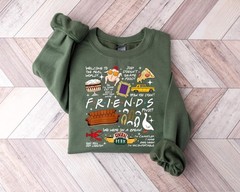 The One Where Its Thanksgiving Sweatshirt Funny Turkey Holiday Unisex Gift