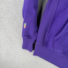 Champion Carrots Hoodie Mens Medium Purple Green Reverse Weave Anwar Streetwear