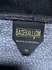 Men’s BASEBALLISM Size XL Live Life Like A 3-1 Count Gray Pullover Hoodie