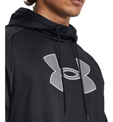 Under Armour Men’s Armour Fleece Big Logo Hoodie (Black) 1379854-001 $60