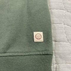 Marine Layer Sweatshirt Mens Large Multicolor Stripe Cloud 9 Fleece Crewneck