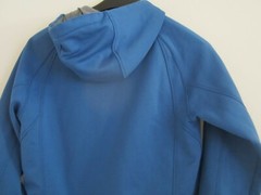 Under Armour Mens Hoodie Blue Gray Full Zip Up Zip Mobile Pocket Sz SM Pre Owned