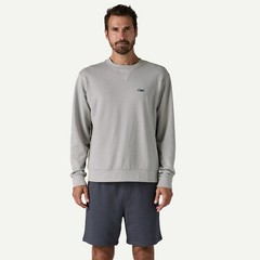 Patagonia Daily Crewneck Sweatshirt Men XL Salt Gray French Terry Organic Cotton