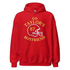 Go Taylor’s Boyfriend Football Chiefs Funny Unisex Hoodie S,M,L,XL,2X,3X,4X