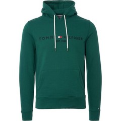 NWT-TOMMY HILFIGER Mens Embroidered Logo Pullover Fleece Hoodie : S-XXL