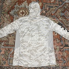 Avid Hoodie UV Protection Fishing Performance Hoodie W/ gator – Camo Men Large