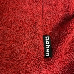 Rohan Vital Zip Fleece Mens Medium Red 1/4 Zip Jumper Outdoor Walking Hiking