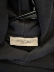 Men’s Small Essentials Hoodie Black