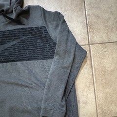 Nike Dri-FIT Pullover Hoodie Men’s 3XL Tall Black Gray Athletic Sweatshirt