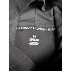Under Armour Mens XL Black Unstoppable Performance Hoodie Pullover Reflective