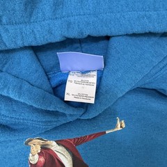 Anchorman Sweater Hoodie Mens XL Blue Ron Burgundy Big Deal Graphic Quote Fleece