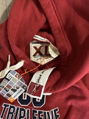 Triple Five Soul XL Sleeveless Hoodie Vtg New 90s