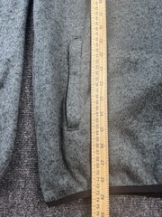 Browning Men’s Large Gray 1/4 Zip Pullover Fleece Sweater Buckmark Hunting