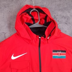 NIKE Pro Elite Kenya Team Issued Storm-Fit ADV Jacket Mens SMALL Red CI8885-602