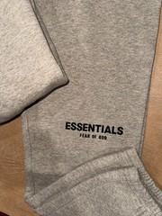 Essentials Fear Of God Dark Oatmeal Grey Set Hoodie & Pants Brand New Size L NWT