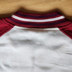 VTG Spaulding Sport Mens Large Baseball Sweatshirt Pinstripe Jersey Full Zip