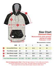 ZIMEGO Mens Short Sleeve Hoodie – Color Block Hooded Shirt