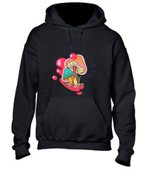 CHILL VIBES HOODY HOODIE FUNNY SUMMER HOLIDAY CLOTHING CASUAL NICE TOP