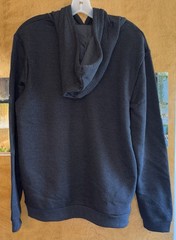 Goodfellow & Co. Men’s Textured Fleece Hooded Sweatshirt – MEDIUM Charcoal New