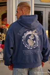 5114 – Looney Tunes Embroidered Hoodies – Pump Bunny – Size Medium (PREORDER)