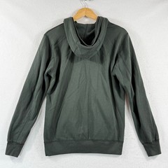 Wings + Horns Full Zip Hoodie Mens Small Green Gorpcore Quiet Luxury Sustainable