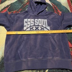 Triple 5 Soul 555 Soft Hoodie Pleasures Men’s Size Large Oversized Heavyweight