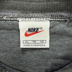 Vintage Nike Sweatshirt Mens Extra Large Grey Big Center Swoosh Stitched 1990s 1