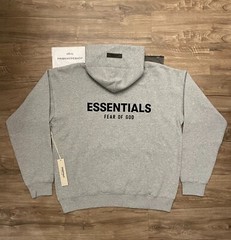 NEW Fear of God Essentials Hoodie Dark Oatmeal Size XXS-XL FREE SHIPPING