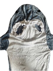 Shark One Piece Unisex Adult Hoodie / Pajamas – One Size New 🦈