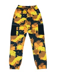 Civilized Camo Utility Nylon Hoodie and Pant Set Color: Yellow Style# CV5084