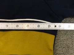 Tottenham Hotspur Hoodie Full Zip Color Block Brey Blue Gold SZ XXL NWT Official