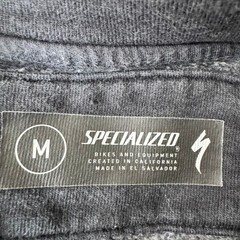 Specialized Mens Size M Legacy Wordmark Zip Up Cycling Hoodie Sweatshirt