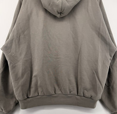 Yeezy x Gap x Balenciaga H14 Double Face Full Zip Hoodie YZY Taupe Beige XL