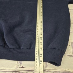 Vintage Tultex Blank Crewneck Sweatshirt Navy Men’s Size Large Cotton Polyester
