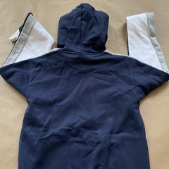 Adidas S Small Essentials Colorblock Fleece Hoodie White Legend Ink M CB HD Men