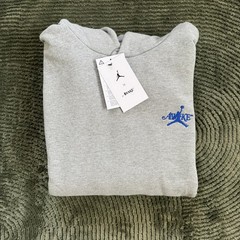 Nike Air JORDAN x Awake NY Fleece Hoodie Gray FQ5443-091 Mens Size Large