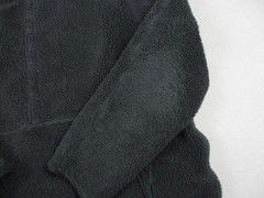 Nike Yoga Sweatshirt Men L Black Pullover 1/4 Zip Faux Fur Fleece Heavyweight