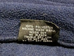 Vintage Unbranded USA Olympics Fleece Full Zip Blue Men’s L Made in USA
