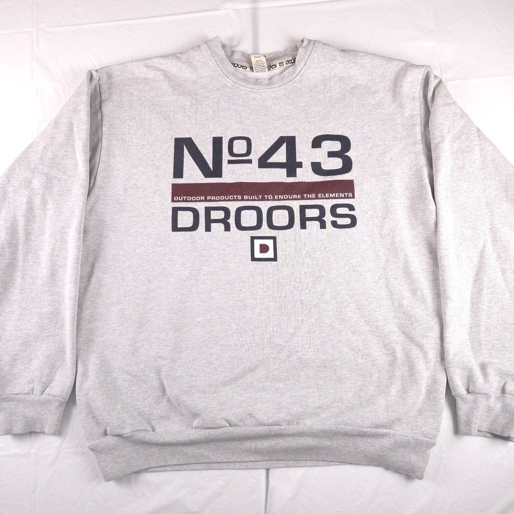 Vintage 90s Droors Skateboarding Sweatshirt Blind Alien Workshop Hook Ups Size L