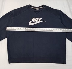 NIKE CENTER LOGO SIZE L-XL MENS COTTON PULLOVER JUMPER SWEATSHIRT VINTAGE Y2K
