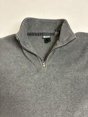 Outdoor Urban Terrain 100% Polyester Size Medium 1/4 Zip Pullover Fleece Gray