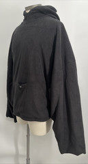 Yeezy Gap Men’s Black Polar Fleece Padded Hoodie Engineered by Balenciaga Dove L