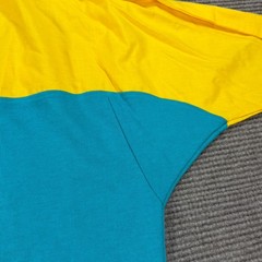 Vintage 90s Jantzen Sport Know Your Signs Ski Sweatshirt Color Block Retro M